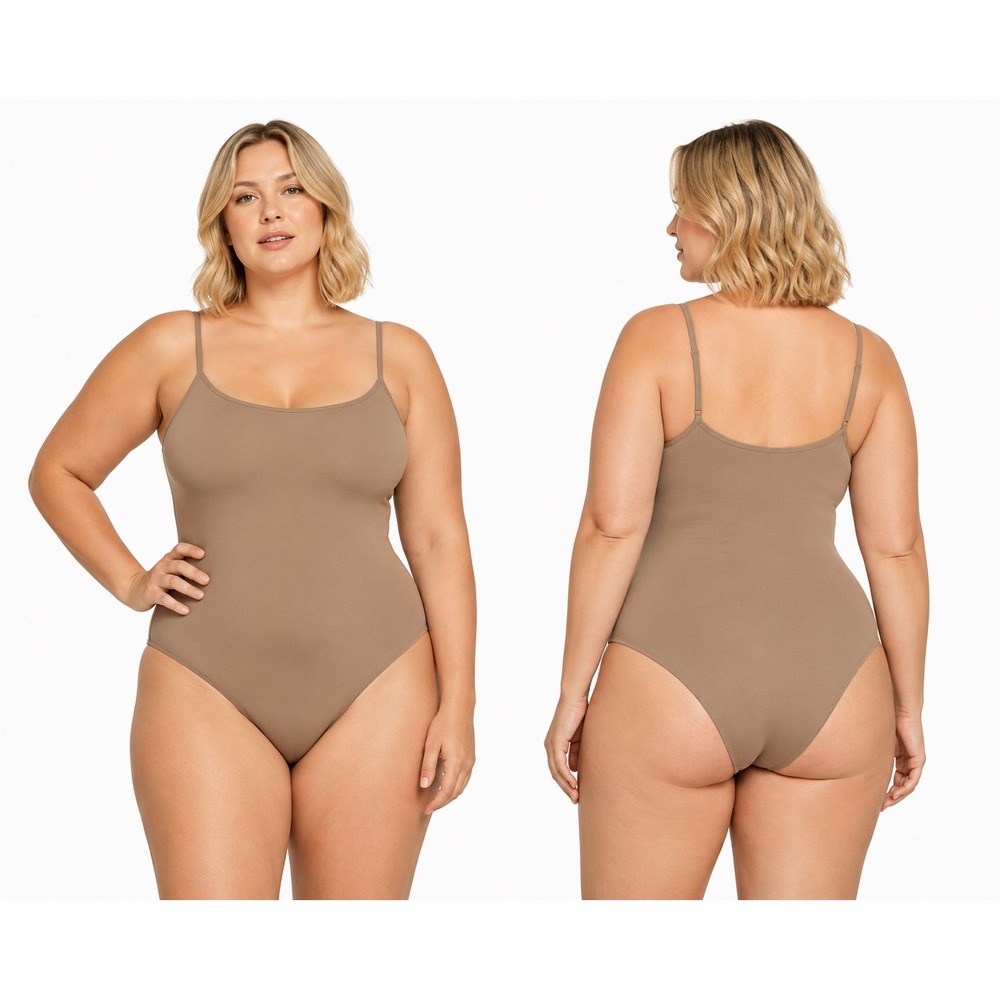 SKIMS Essential Cami‎ Bodysuit Desert Womens 4X/5X